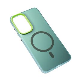 Slika Torbica Magsafe Clear za Samsung A576B Galaxy A57 5G zelena