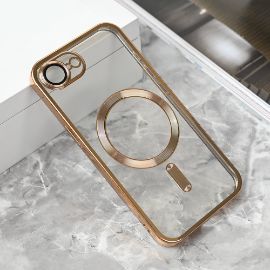 Slika Torbica Magsafe Lux za iPhone 16E  zlatna