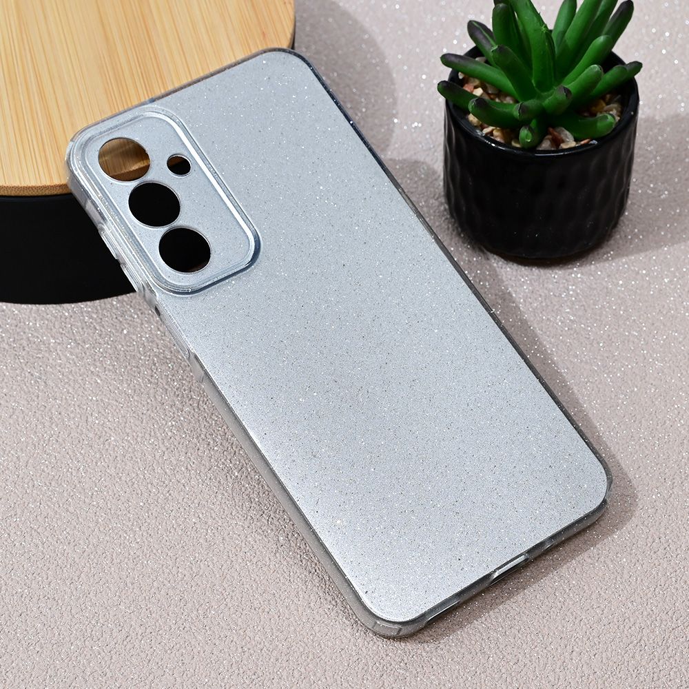 Torbica Sparkle Dust za Samsung A165F Galaxy A16 5G srebrna
