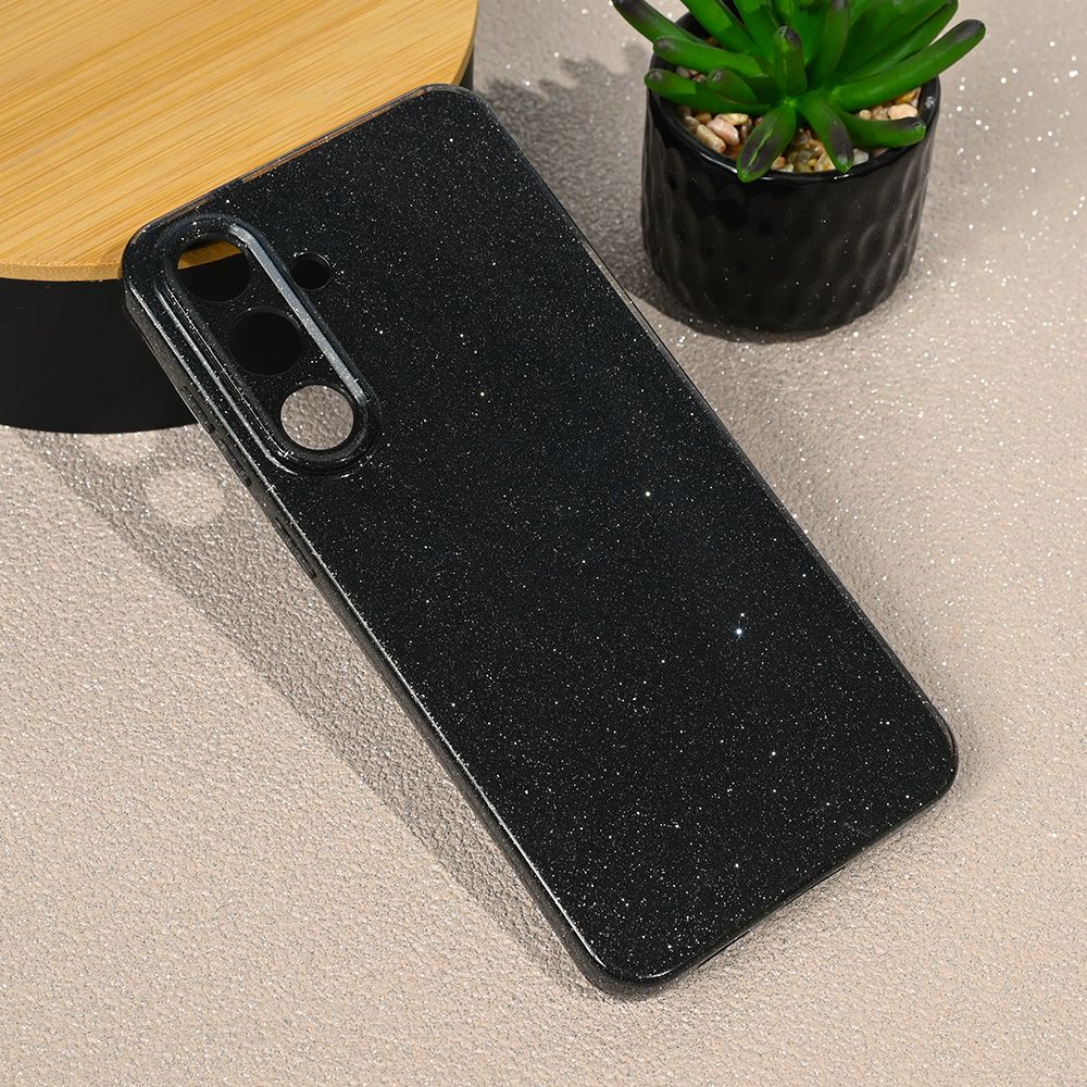 Torbica Sparkle Dust za Samsung S731B Galaxy S25 Fe crna