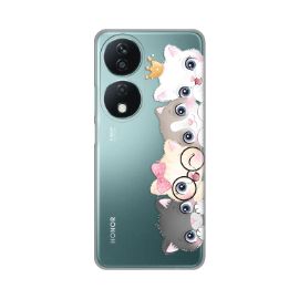 Slika Torbica Silikonska Print Skin za Honor X7b Cats