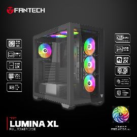 Kuciste Gaming Fantech CG87 Lumina XL crno