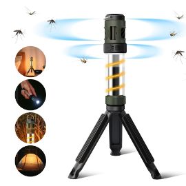 Slika LED lampa sa aparatom protiv komaraca JWD crna