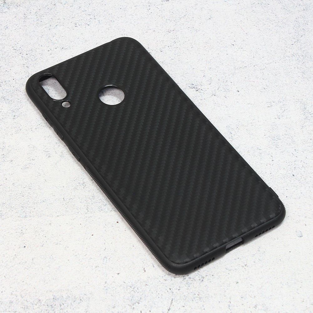 Torbica Carbon fiber za Huawei Y7 2019/Y7 Prime 2019 crna