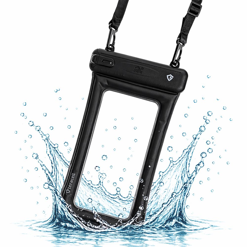 Vodootporna torbica Teracell 7.2" crna