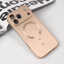 Slika Torbica Magsafe Chrome za iPhone 17 Pro Max 6.9 zlatna