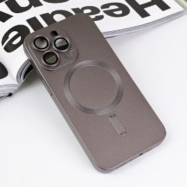 Torbica Magsafe Chrome za iPhone 13 Pro 6.1 siva