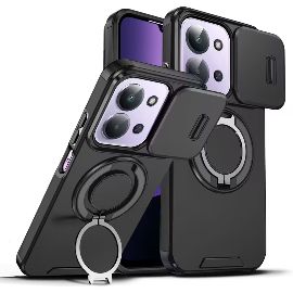 Torbica CamShield Ring stand za Xiaomi Redmi 15C 4G EU 173mm crna