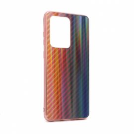 Slika Torbica Carbon glass za Samsung G988F Galaxy S20 Ultra pink