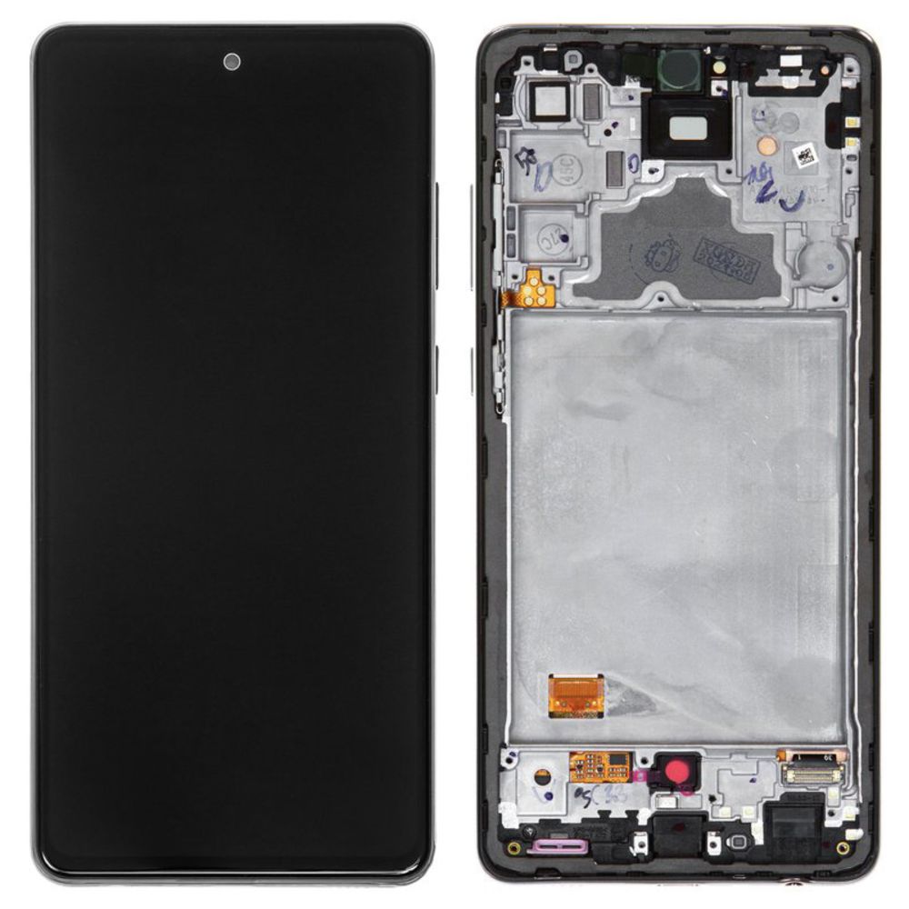 LCD za Samsung A725F/Galaxy A72 + touch screen + frame Black OLED