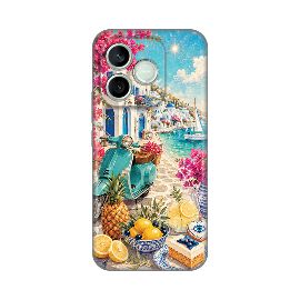 Slika Torbica Silikonska Print Skin za Honor 600 Lite Summer in Greece
