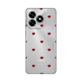 Torbica Silikonska Print za Honor X5c Plus Red Hearts
