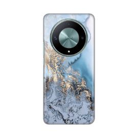 Slika Torbica Silikonska Print za Honor Magic 6 Lite Blue Gold Marble