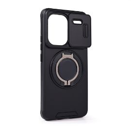 Torbica CamShield Ring stand za Xiaomi Redmi Note 13 Pro Plus (EU) crna