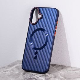 Torbica Magsafe Stripe za iPhone 16 Plus 6.7 plava
