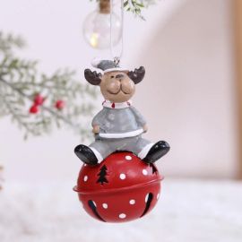 Slika Novogodisnji ukras lampion sa irvasom