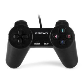 Slika Joypad za PC Crown CMG-105 zicani crni
