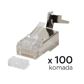 Slika Konektor RJ45 metal CAT 7  100 kom
