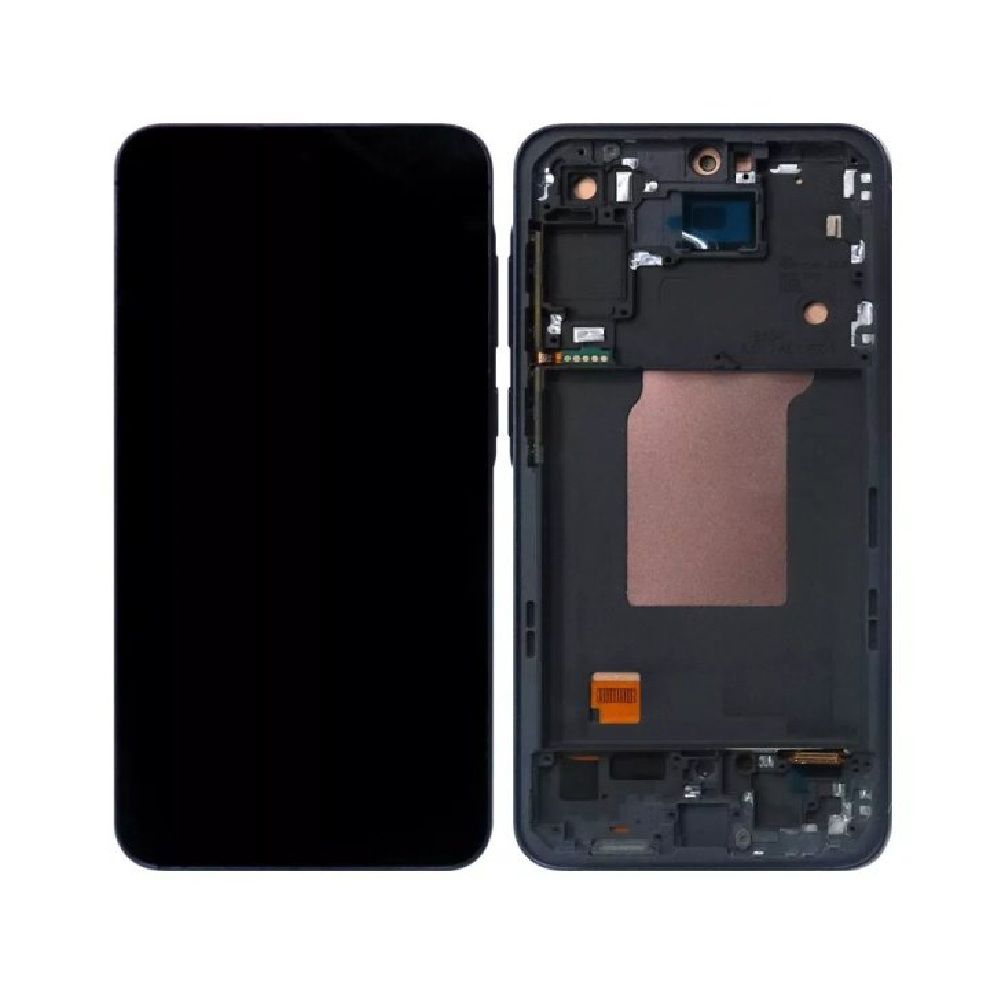 LCD za Samsung A556/Galaxy A55 + touch screen + frame Black OLED