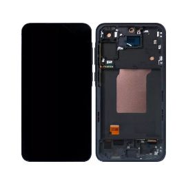 LCD za Samsung A556/Galaxy A55 + touch screen + frame Black OLED