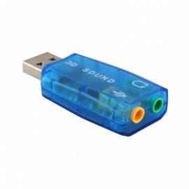 Slika USB 2.0 zvucna karta 5.1 JWD-Sound4 plava