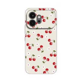 Torbica Silikonska Print za Honor 600 Cherry and Flowers