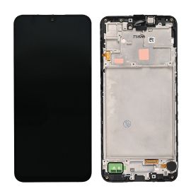 Slika LCD za Samsung A165/Galaxy A16 + touch screen + frame Black OLED