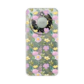 Torbica Silikonska Print Skin za Honor Magic 8 Lite Soft Flowers