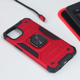 Torbica Hard Border Ring za iPhone 14 6.1 crvena