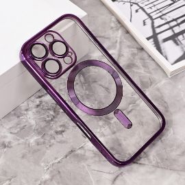 Slika Torbica Magsafe Lux za iPhone 16 Pro 6.3 ljubicasta