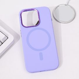 Torbica Magsafe Pure Plus za iPhone 15 Pro 6.1 ljubicasta