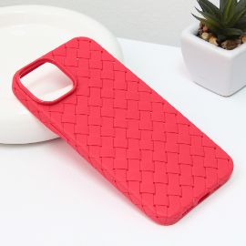 Slika Torbica Weave case za iPhone 14 6.1 crvena