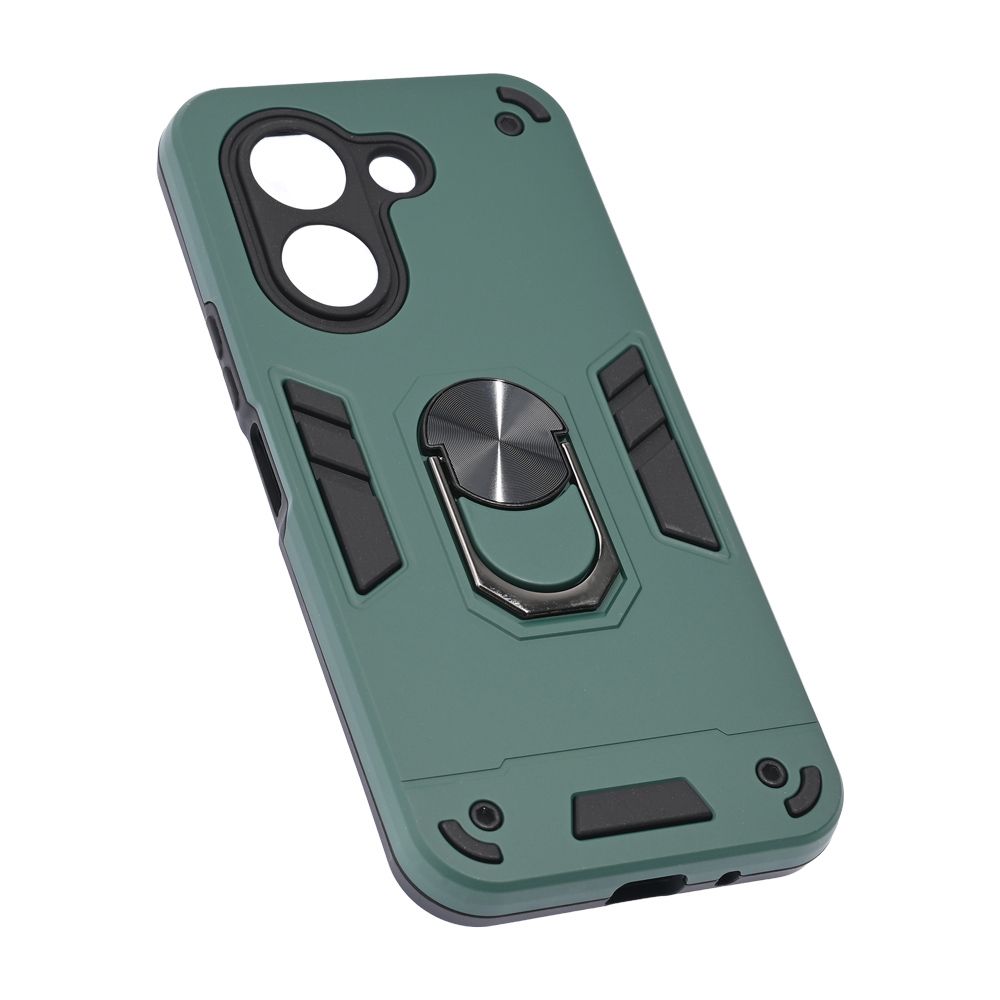Torbica Hard Ring za Honor X7e tamno zelena