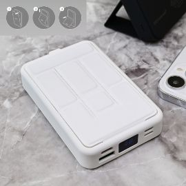 Power bank prenosiva baterija Magsafe Oxpower PD W101 10000mAh bela