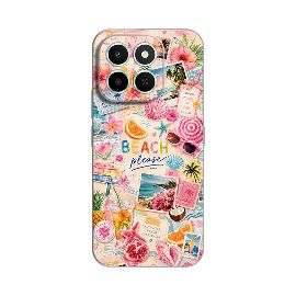 Slika Torbica Silikonska Print Skin za Honor X6c Beach Please
