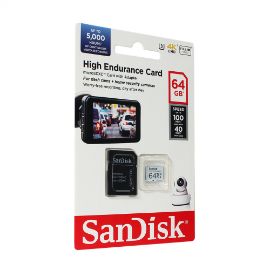 Slika Mem.Kartica SanDisk SDHC micro 64gb 100MB/S40mb/s Class 10 U3/V3 + SD Adap