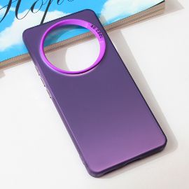 Slika Torbica Clear za Honor Magic 6 Lite ljubicasta