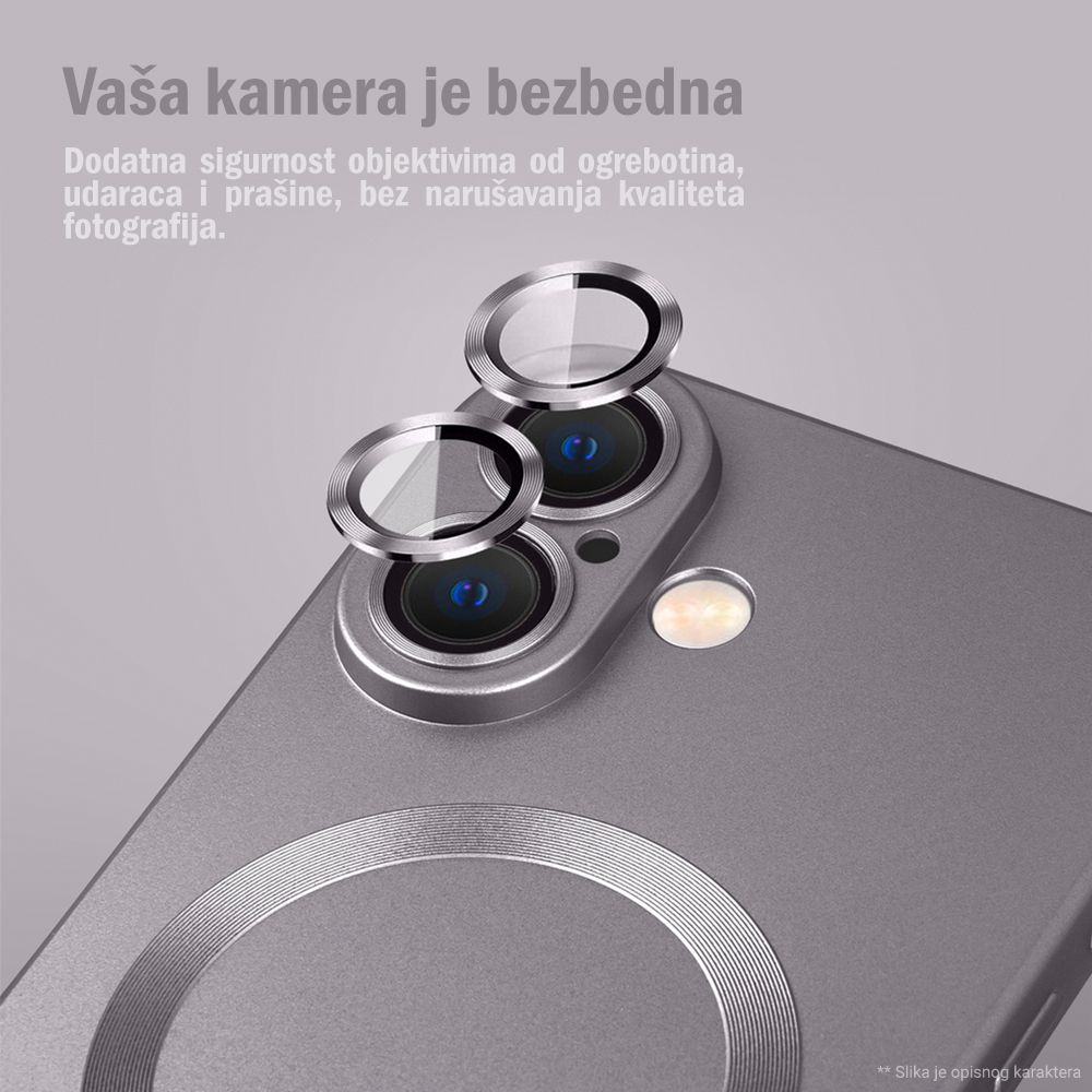 Torbica Samsung S25 Fe Roze Magsafe Chrome S731b Galaxy 224 - slika 2