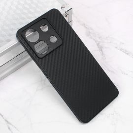 Torbica Carbon fiber za Xiaomi Redmi Note 13 Pro 5G (EU) crna