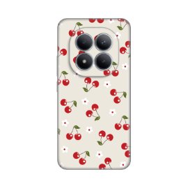 Torbica Silikonska Print za Xiaomi Redmi Note 15 Pro Plus 5G Cherry and Flowers