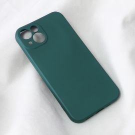 Slika Torbica Teracell Soft Velvet za iPhone 13 6.1 tamno zelena
