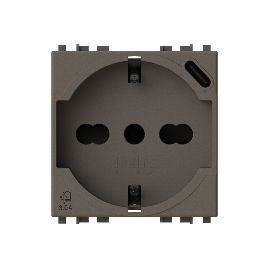 Slika Uticnica USB P40 (1 suko+1 USB C) Vimar Arke metal 4B.V19M.P40.USB
