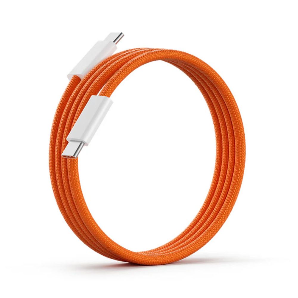 Data kabl za iPhone 17 seriju 60W PD na Type C 1m narandzasti