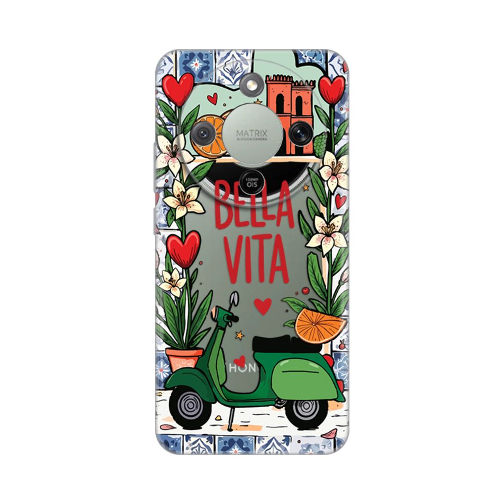 Torbica Silikonska Print Skin za Honor Magic 8 Lite Bella Vita