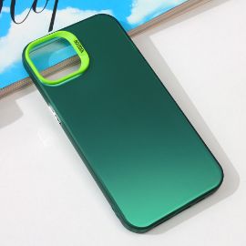 Slika Torbica Clear za iPhone 14 6.1/13 6.1 zelena