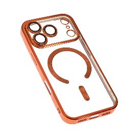 Slika Torbica Magsafe Lux za iPhone 17 Pro 6.3 narandzasta
