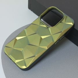 Torbica Shiny Diamond za iPhone 14 Pro 6.1 maslinasto zelena