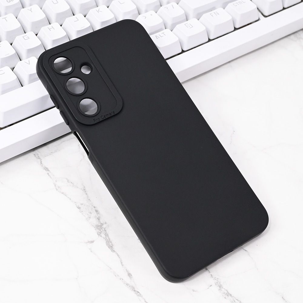Torbica Silikon Pro Camera za Samsung A165B Galaxy A16 5G crna
