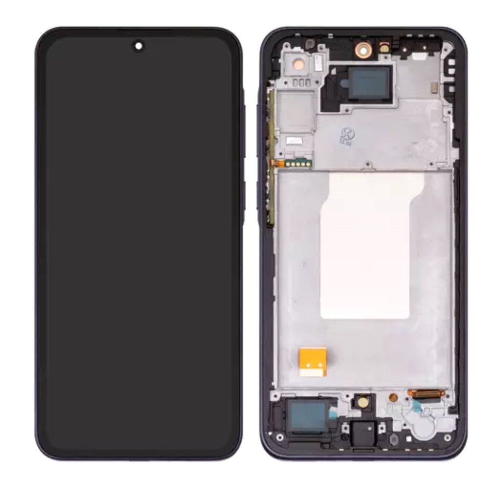 LCD za Samsung A356/Galaxy A35 + touch screen + frame Blue OLED