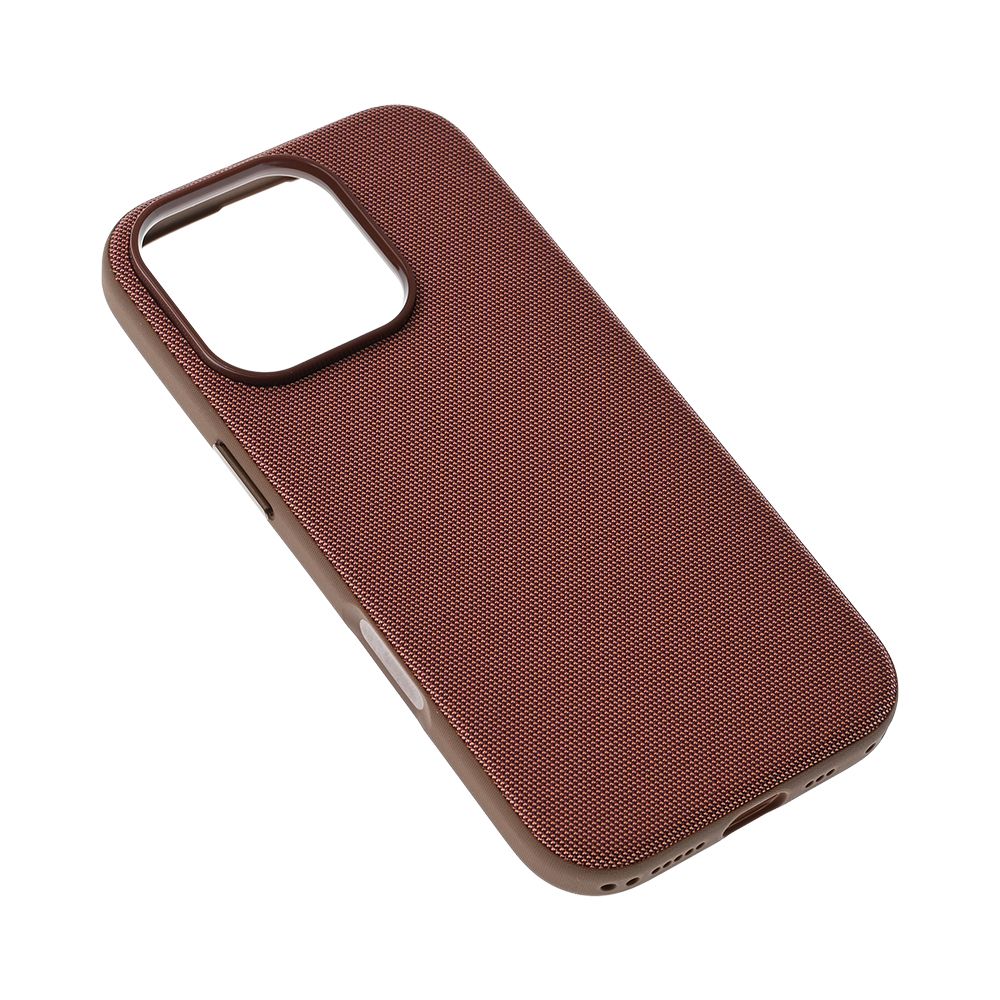 Torbica Magsafe TechWoven za iPhone 16 Pro 6.3 braon